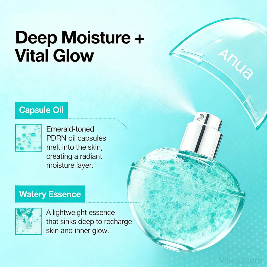 ANUA PDRN Hyaluronic Acid Glass Skin Capsule Mist (30ml)