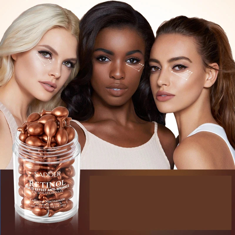 Sadoer Retinol Anti-Wrinkle Eye Serum Capsules