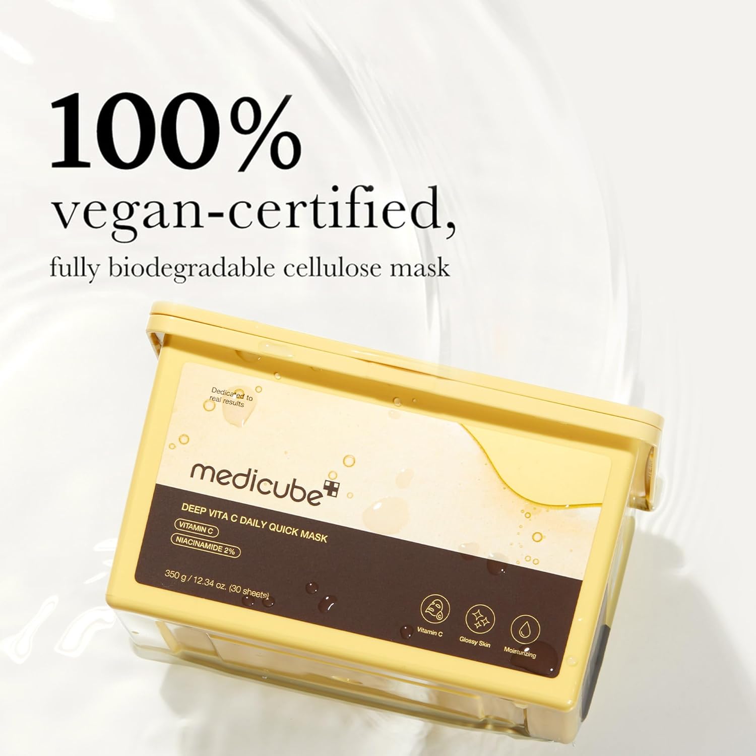 MEDICUBE Deep Vita C Daily Glow Quick Mask Sheet