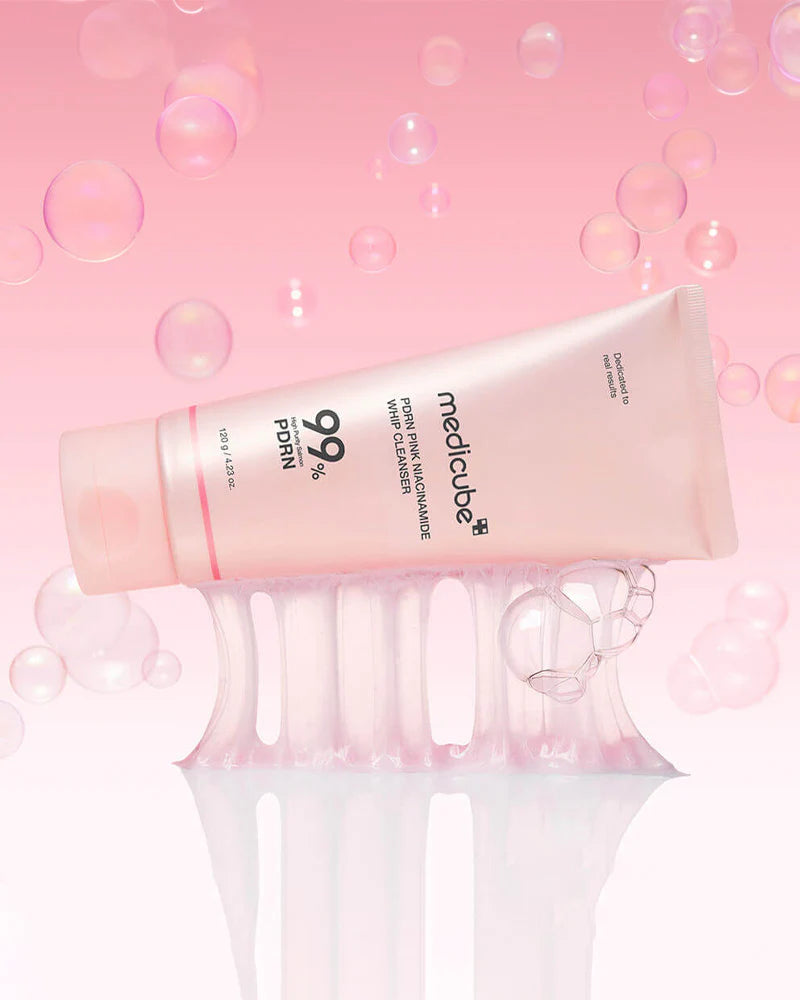 MEDICUBE PDRN Pink Glow Lift Whip Cleanser