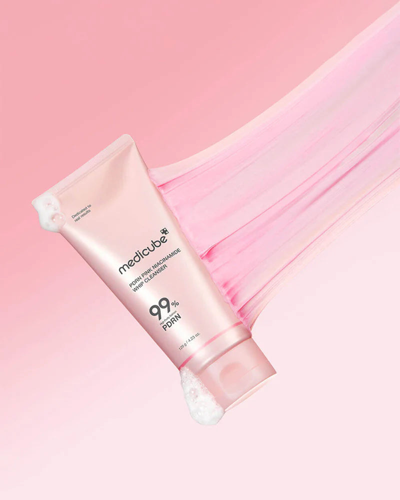 MEDICUBE PDRN Pink Glow Lift Whip Cleanser
