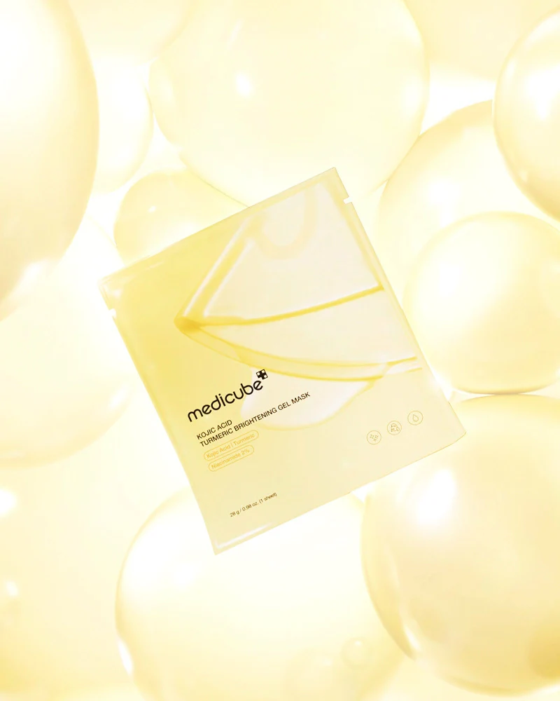MEDICUBE Kojic Acid Turmeric Brightening Gel Mask