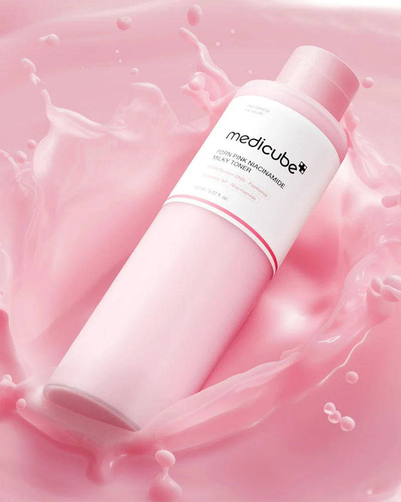 MEDICUBE PDRN Pink Niacinamide Hydrating Milky Toner