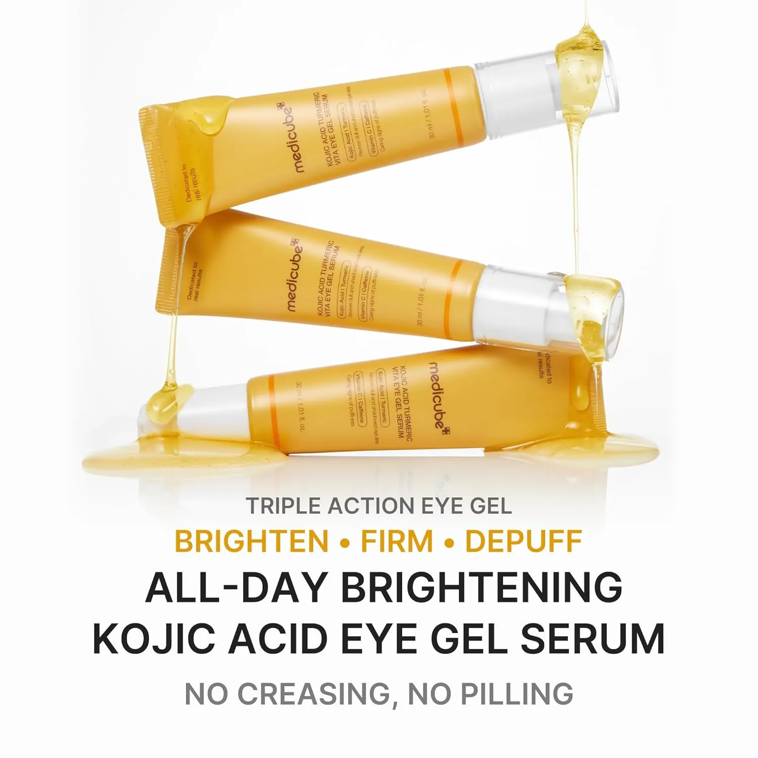 MEDICUBE Kojic Acid Turmeric Eye Gel Serum
