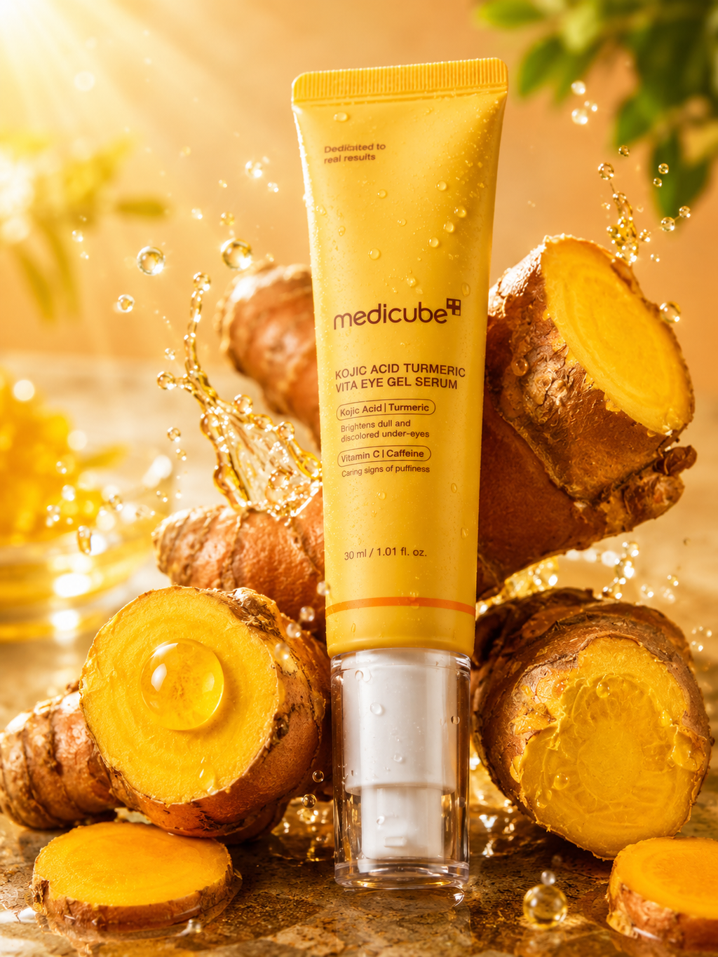 MEDICUBE Kojic Acid Turmeric Eye Gel Serum