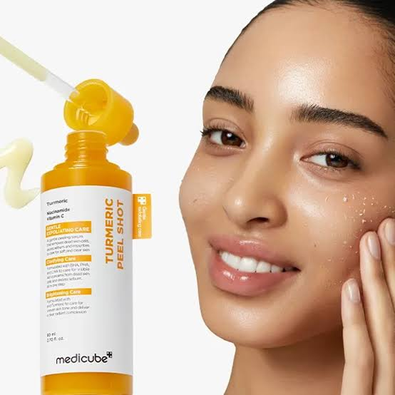 MEDICUBE Kojic Acid Turmeric Exfoliating Face Peel Shot
