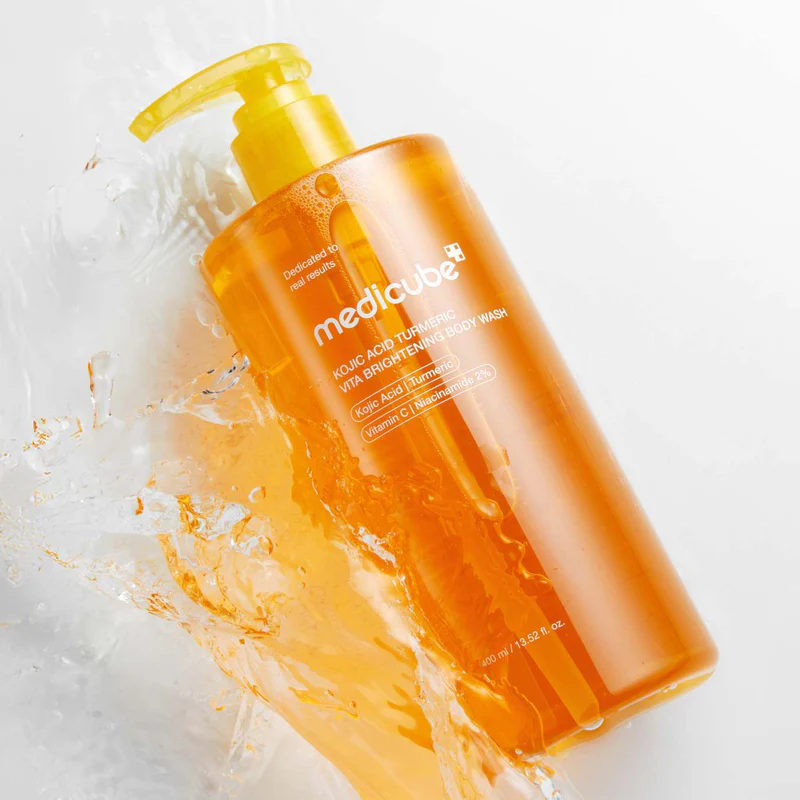 MEDICUBE Kojic Acid Turmeric Gentle Brightening Shower Gel
