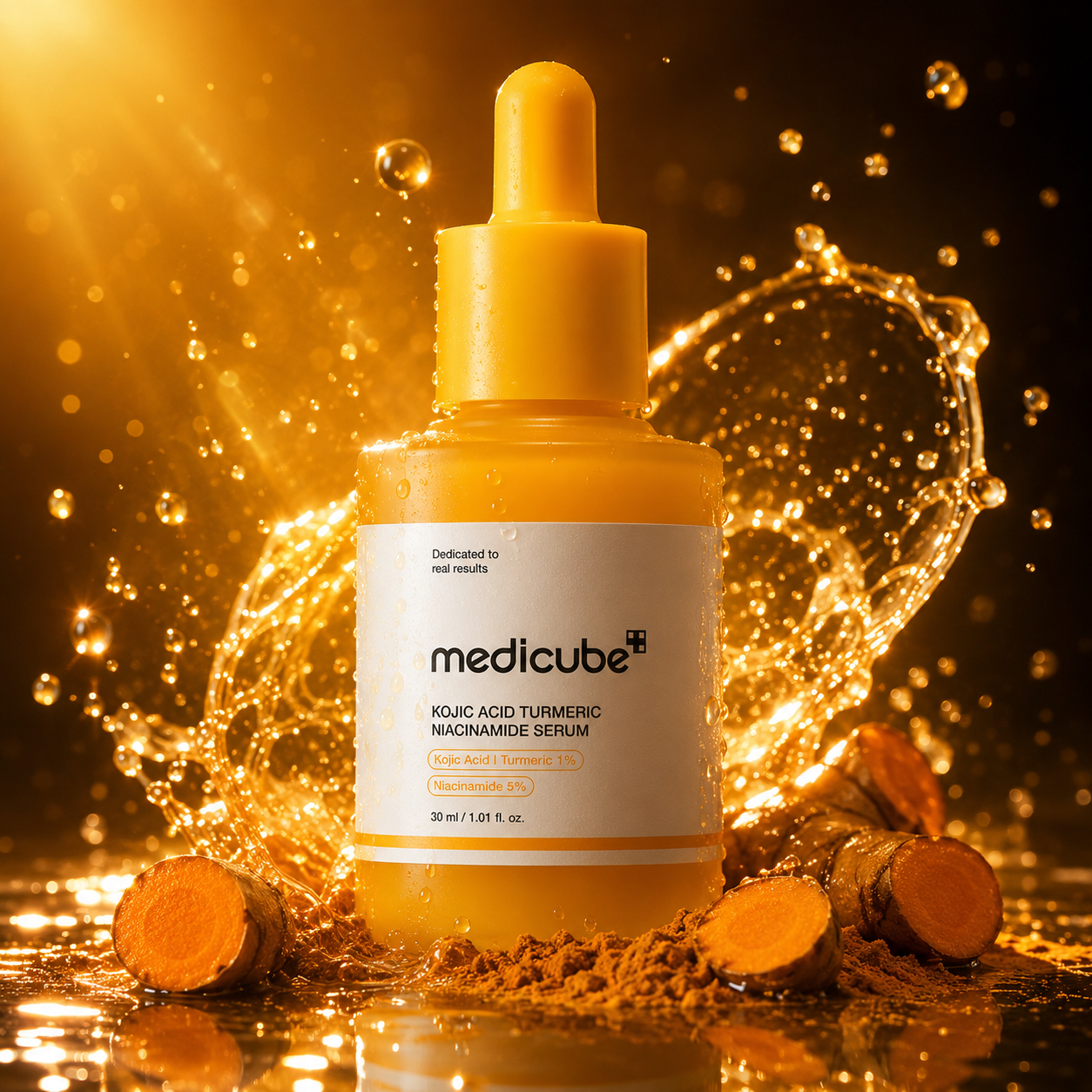 MEDICUBE Kojic Acid Turmeric Radiant Glow Repair Serum