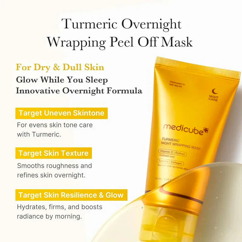 MEDICUBE Kojic Acid Turmeric Night Mask