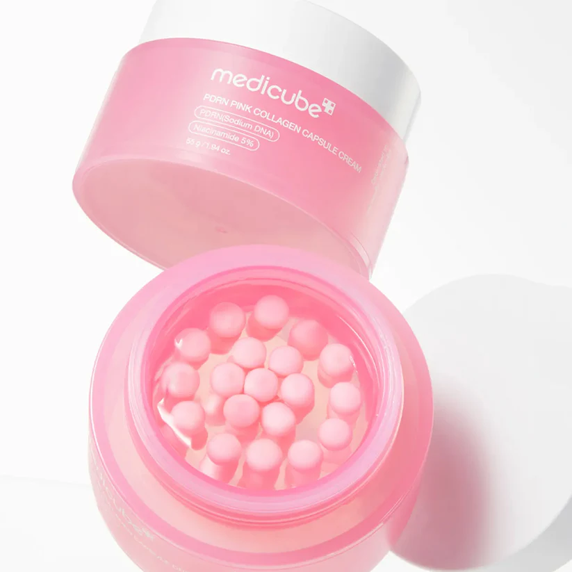 MEDICUBE PDRN Pink Collagen Capsule Cream with Salmon DNA