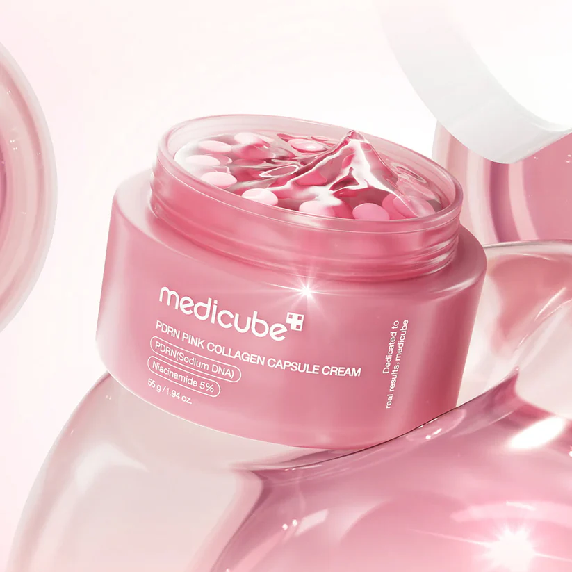 MEDICUBE PDRN Pink Collagen Capsule Cream with Salmon DNA