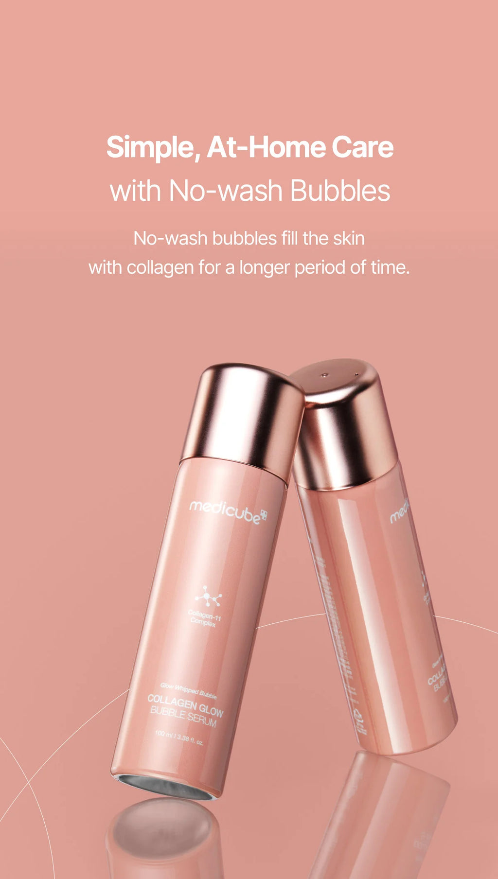 MEDICUBE Collagen Glow Bubble Serum