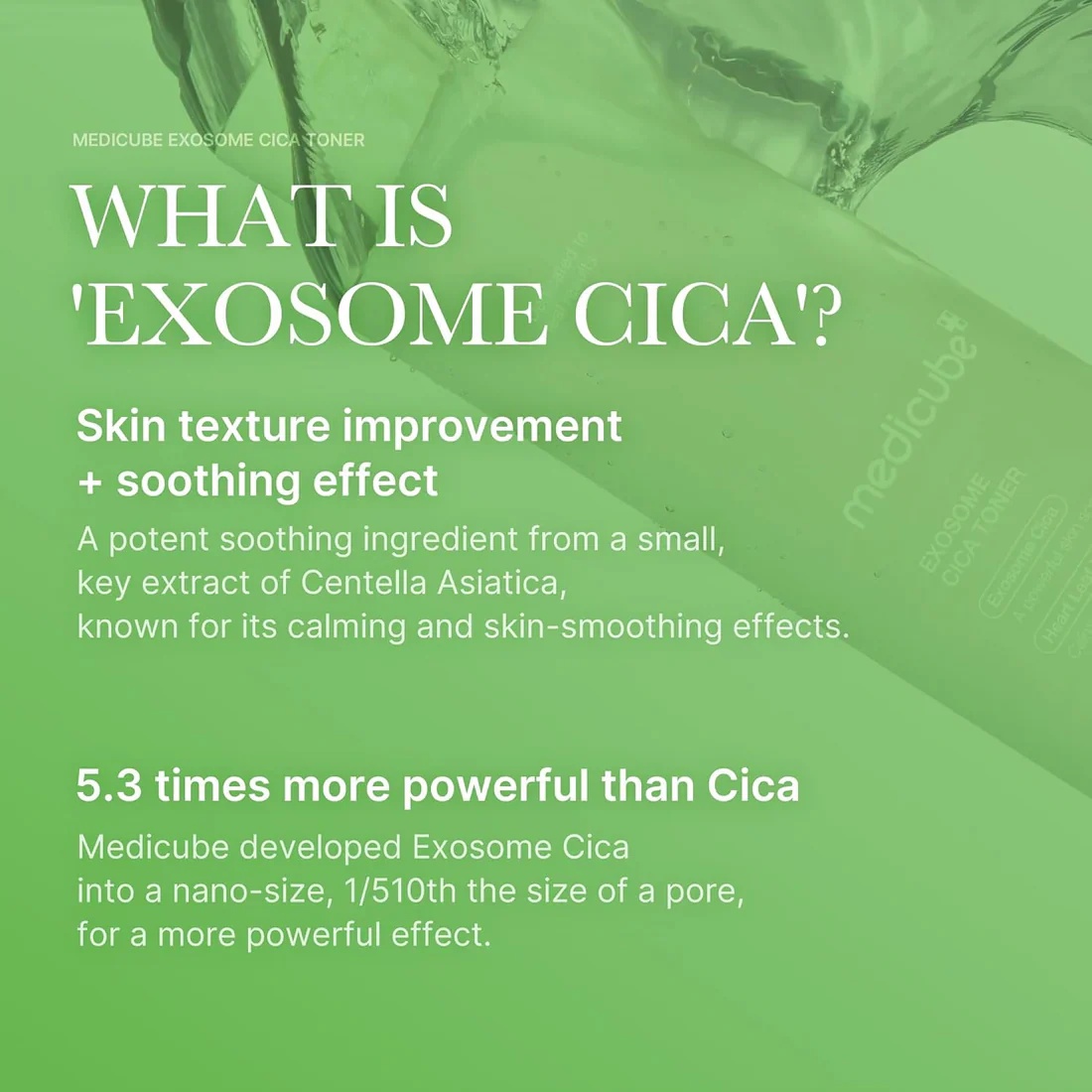 MEDICUBE Exosome Cica Calming Toner