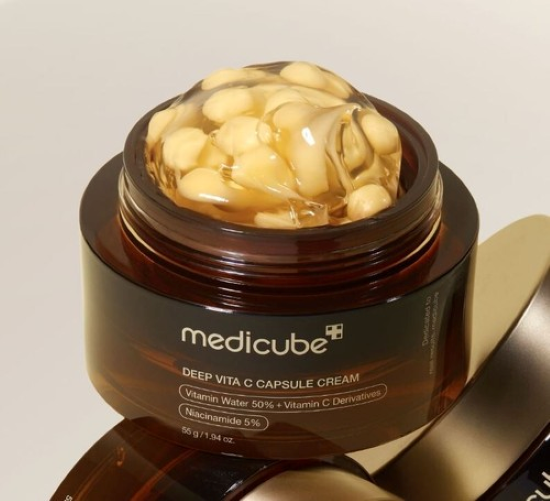 MEDICUBE Deep Vita C Glow Capsule Cream