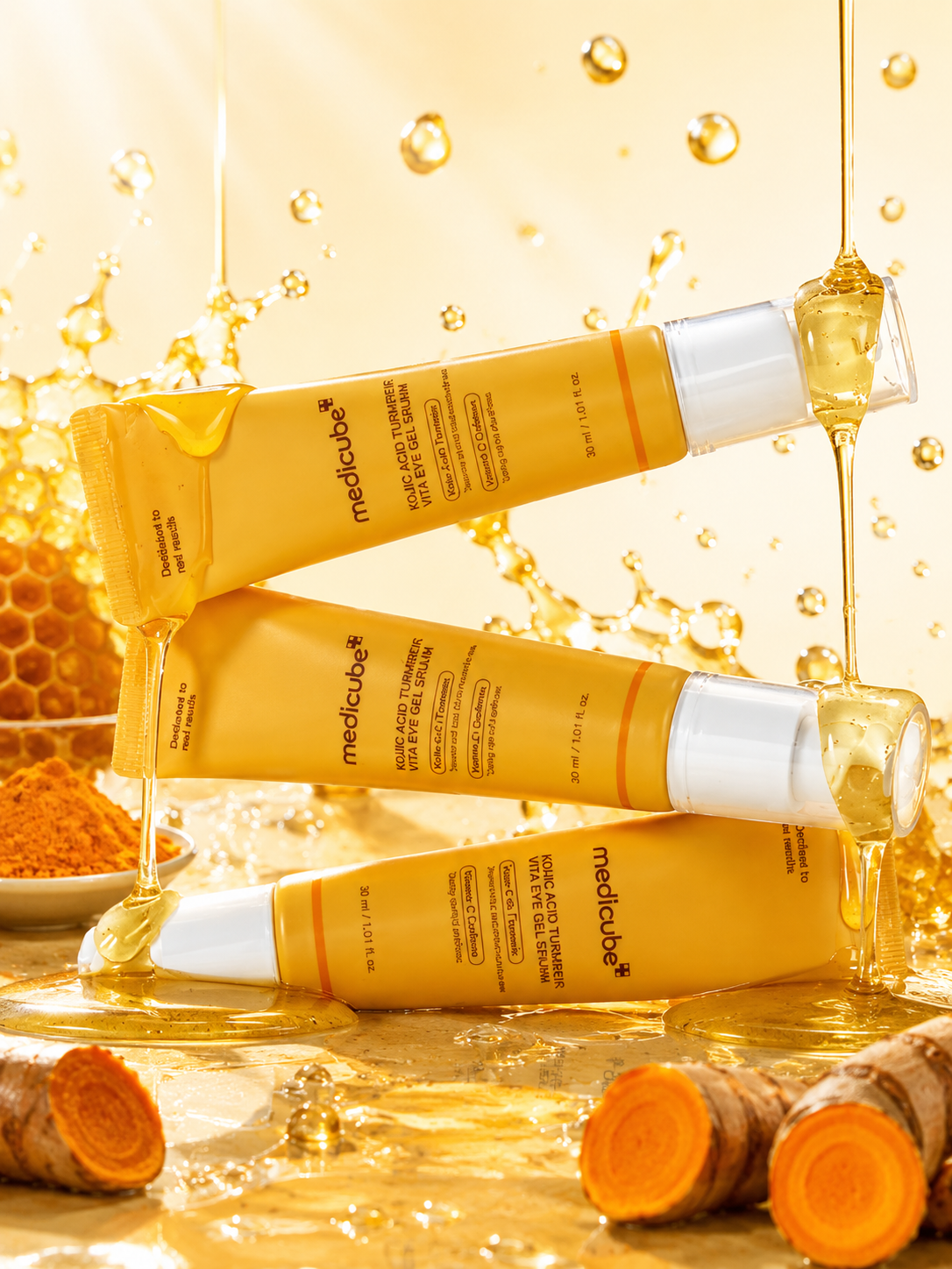 MEDICUBE Kojic Acid Turmeric Eye Gel Serum