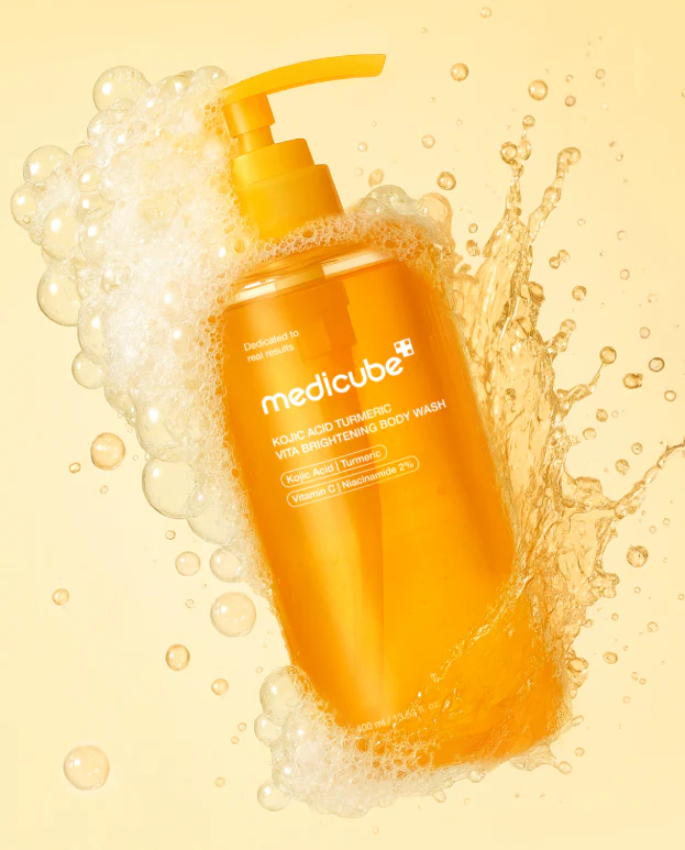 MEDICUBE Kojic Acid Turmeric Gentle Brightening Shower Gel