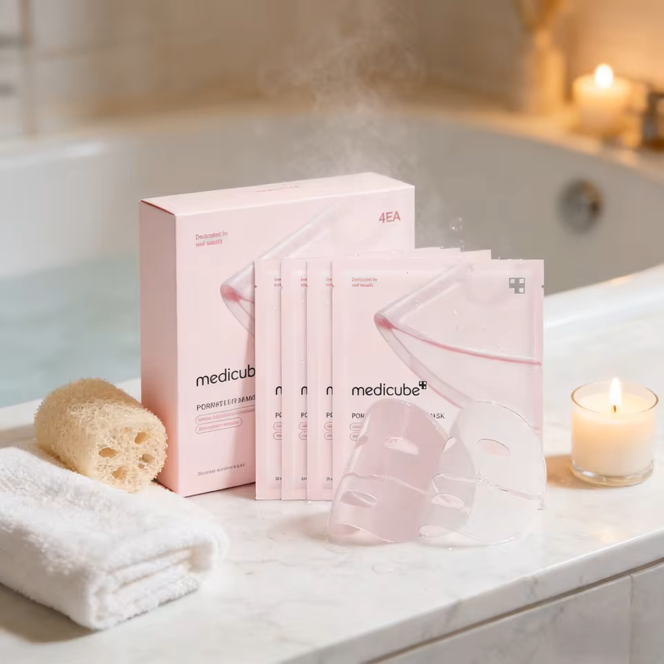 MEDICUBE PDRN Pink Hydrating Gel Mask with Salmon DNA