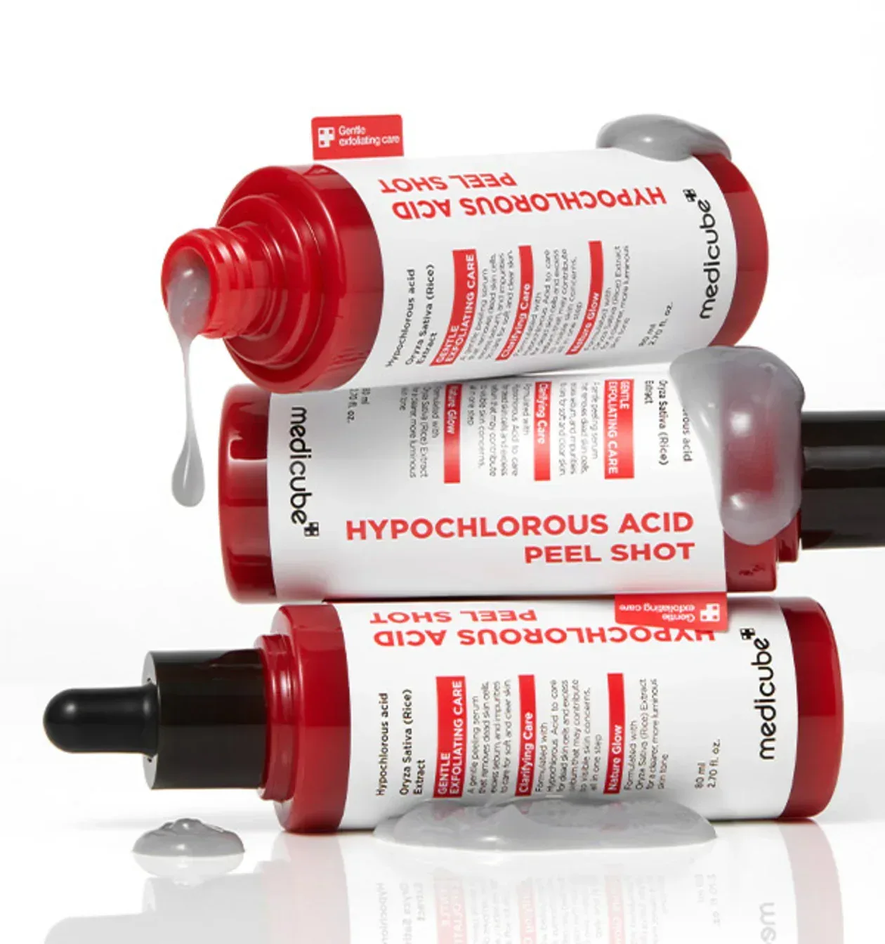 MEDICUBE Hypochlorous Acid Peel Shot Duo for Face & Body