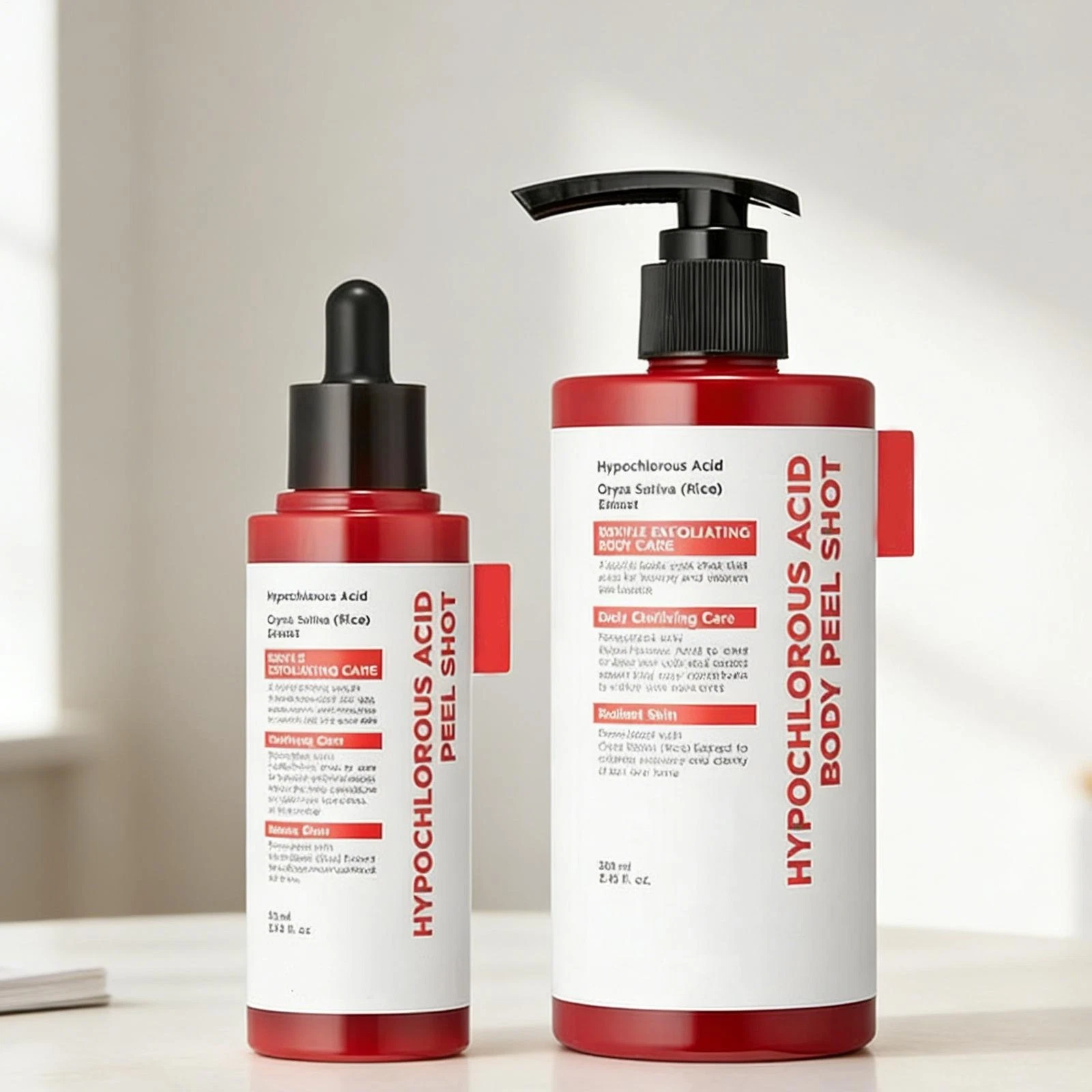 MEDICUBE Hypochlorous Acid Peel Shot Duo for Face & Body