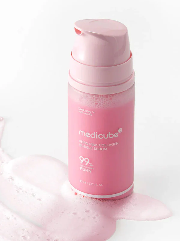 MEDICUBE PDRN Pink Collagen Bubble Serum