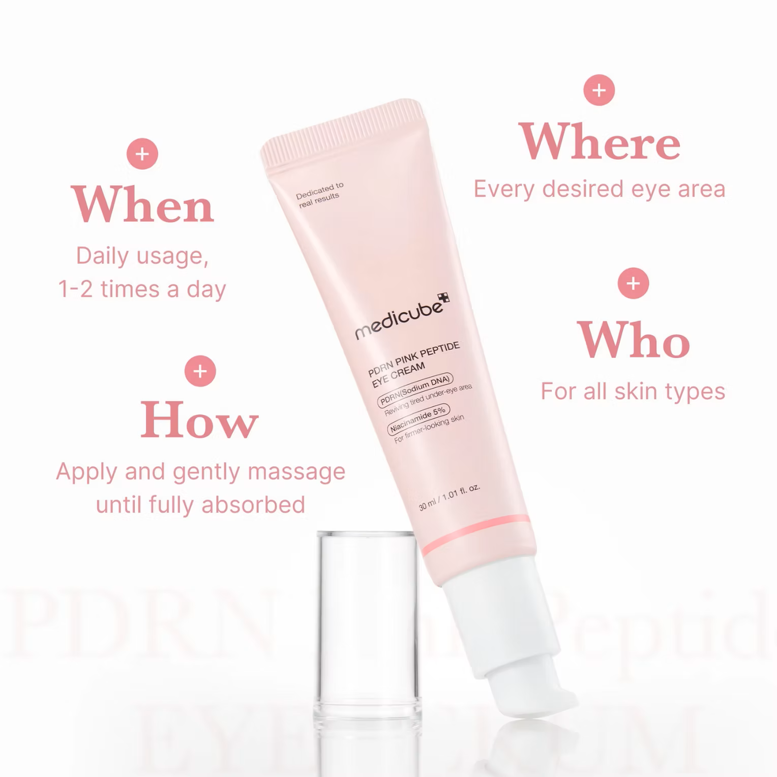 MEDICUBE PDRN Pink Peptide Eye Serum