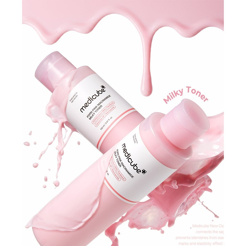 MEDICUBE PDRN Pink Niacinamide Milky Toner