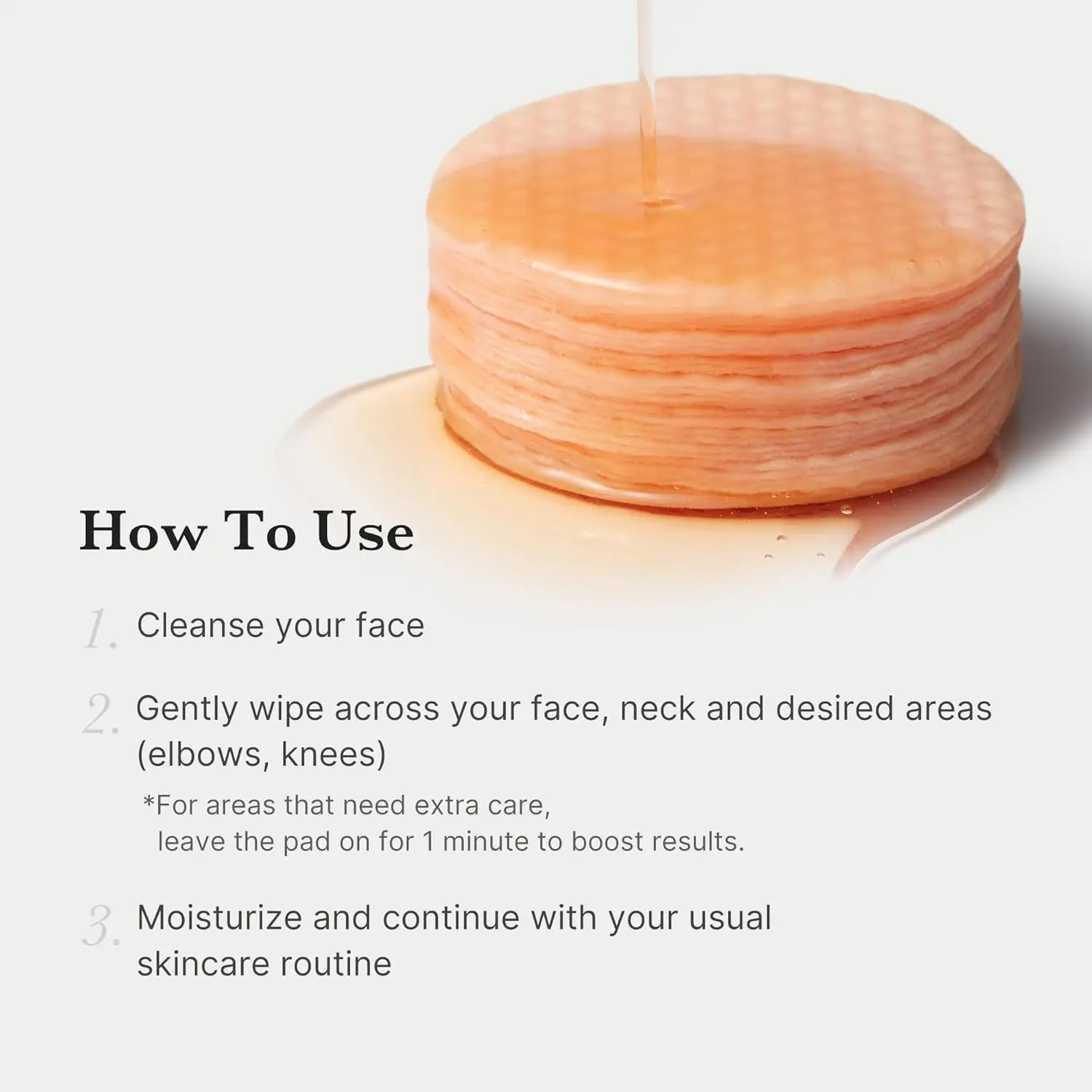 MEDICUBE Red Succinic Acid Exfoliating Facial Peeling Pads