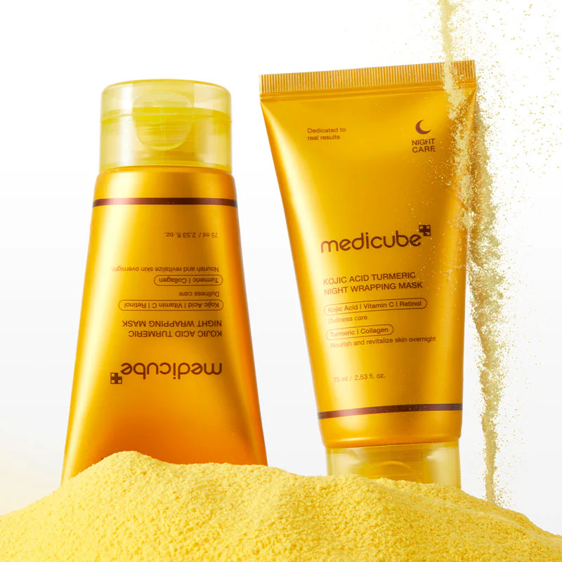 MEDICUBE Kojic Acid Turmeric Night Mask