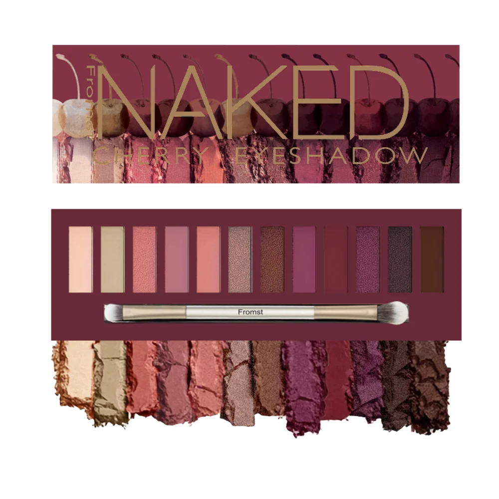 NAKED by Fromst - Cherry Velvet Glow Everyday Eyeshadow Palette
