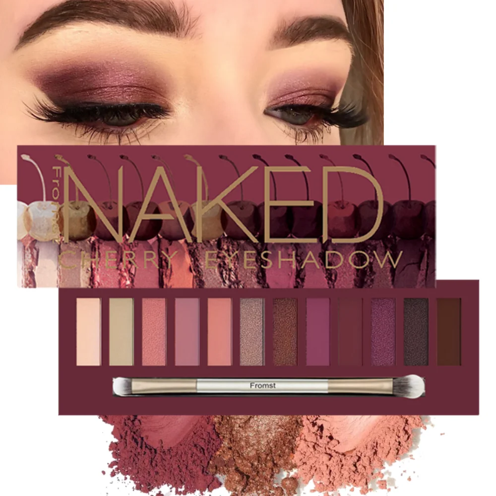 NAKED by Fromst - Cherry Velvet Glow Everyday Eyeshadow Palette