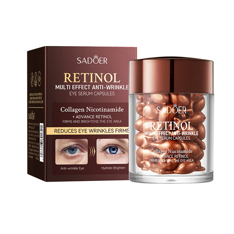 Sadoer Retinol Anti-Wrinkle Eye Serum Capsules