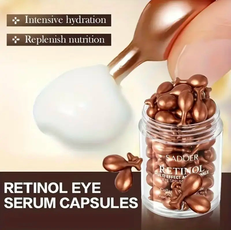 Sadoer Retinol Anti-Wrinkle Eye Serum Capsules