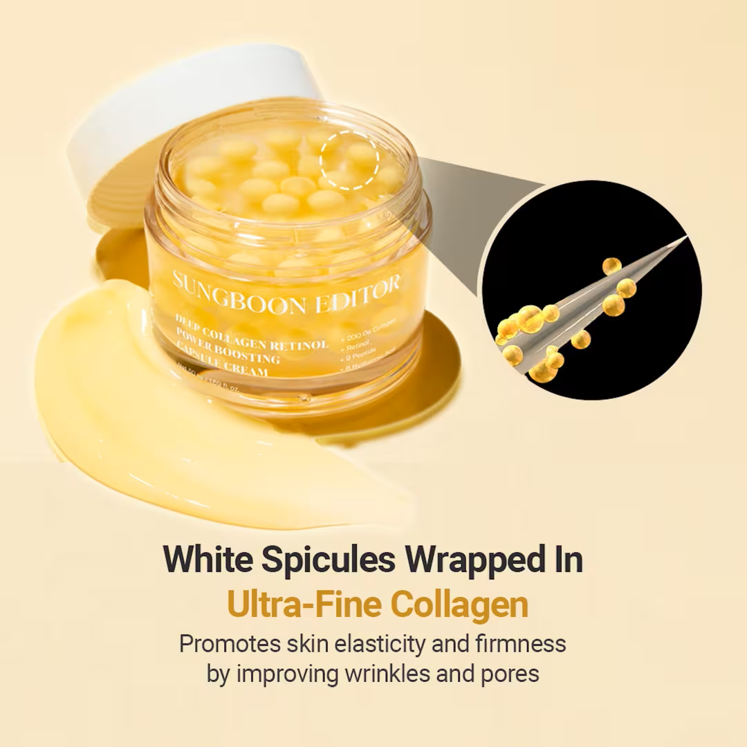 SUNGBOON EDITOR Deep Collagen Retinol Power Capsule Cream