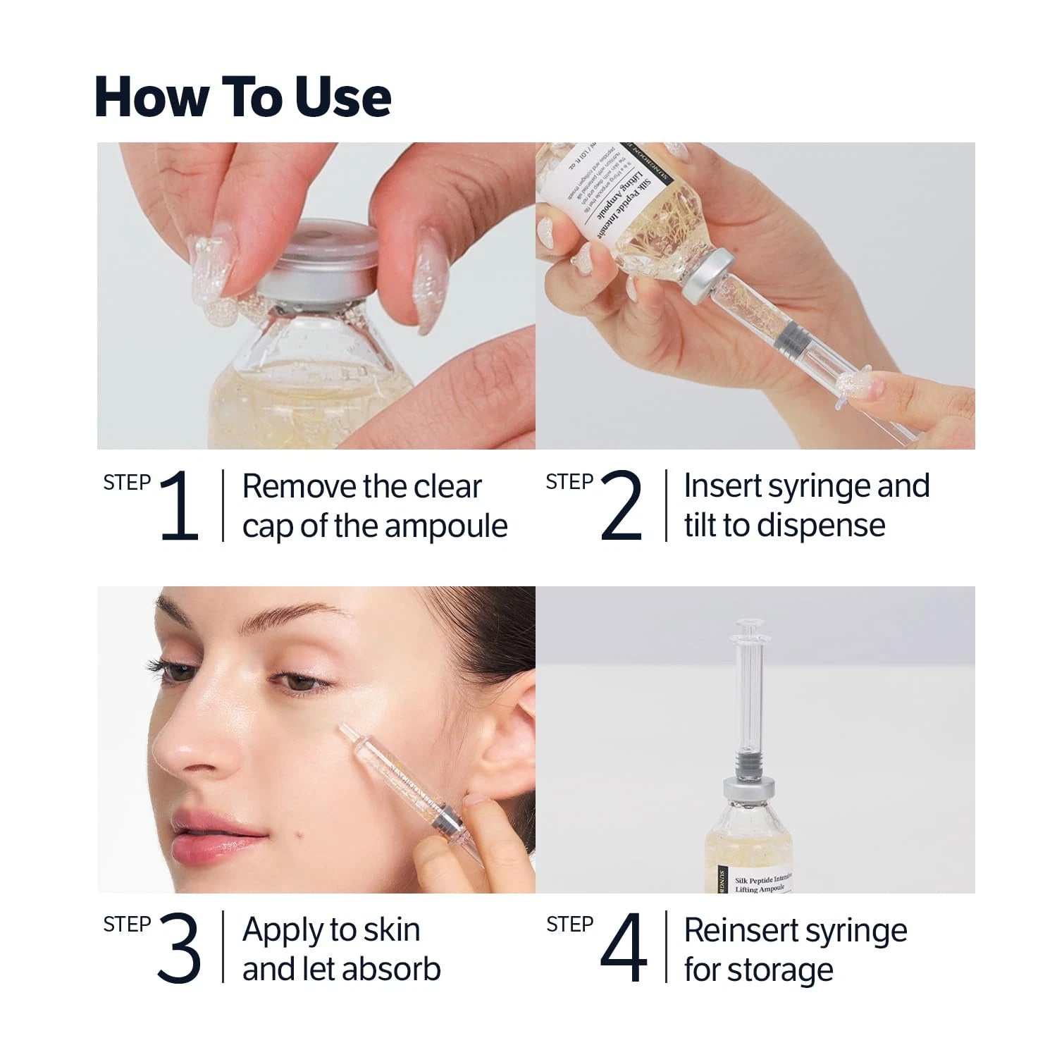 SUNGBOON EDITOR Deep Collagen Silk Peptide Intensive Ampoule